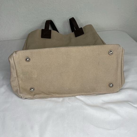 Restoration Hardware Large Canvas Tote Made in India Body 100% Cotton, Practical - Picture 9 of 11